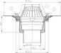 Preview: Dachablauf DN125 mit Klemmelement  HL62/2